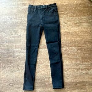 Abercrombie & Fitch high rise super skinny stretch denim- 27/4